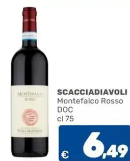 C+C Cash and Carry SCACCIADIAVOLI Montefalco Rosso DOC offerta