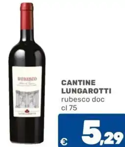 C+C Cash and Carry CANTINE LUNGAROTTI rubesco doc offerta