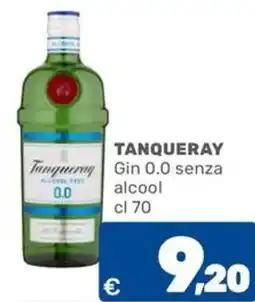 C+C Cash and Carry Tanqueray Gin 0.0 senza alcool offerta