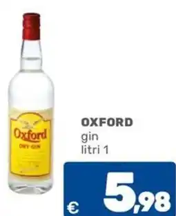 C+C Cash and Carry OXFORD gin offerta