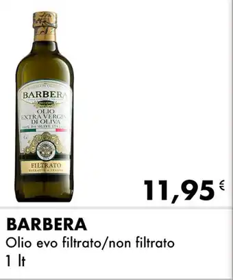 BARBERA Olio evo filtrato/non filtrato