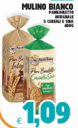 Eté Mulino bianco panbauletto integrale 5 cereali e soia offerta
