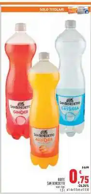Conad Bibite San Benedetto offerta