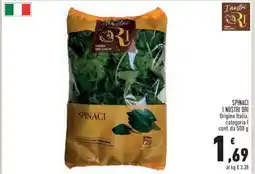 Conad Spinaci I NOSTRI ORI offerta