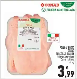 Conad Pollo a busto Conad Percorso Qualità offerta