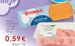 Conad Pasta di semola CONAD offerta