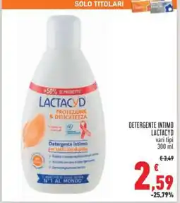 Conad DETERGENTE INTIMO LACTACYD offerta