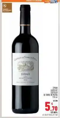 Conad Syrah Lazio IGT Castello di Torre in Pietra offerta