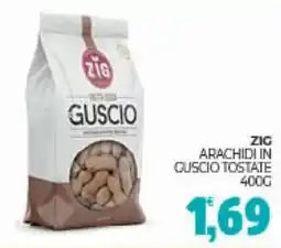 Eté Zig arachidi in guscio tostate offerta