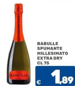C+C Cash and Carry Babulle spumante millesimato extra dry offerta