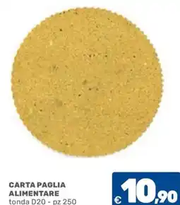 C+C Cash and Carry Carta paglia alimentare tonda offerta
