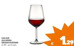 C+C Cash and Carry Calice allegra degustazione offerta