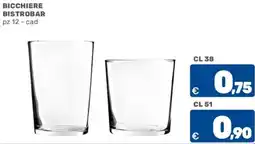 C+C Cash and Carry Bicchiere bistrobar offerta