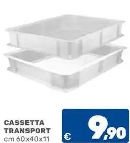 C+C Cash and Carry Cassetta transport offerta