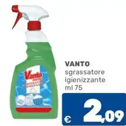 C+C Cash and Carry VANTO sgrassatore igienizzante offerta