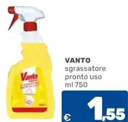 C+C Cash and Carry VANTO sgrassatore pronto uso offerta