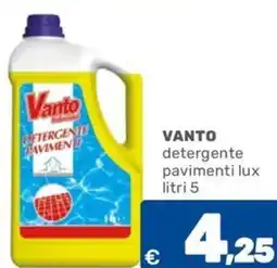 C+C Cash and Carry VANTO detergente pavimenti lux offerta