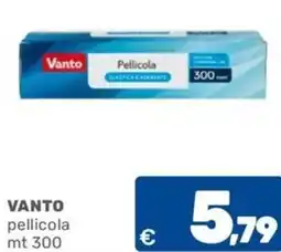 C+C Cash and Carry VANTO pellicola mt 300 offerta