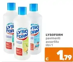 C+C Cash and Carry LYSOFORM pavimenti offerta