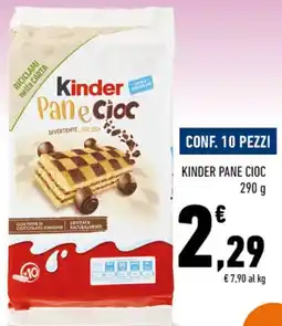 Conad City Kinder pane cioc offerta