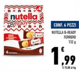 Conad City Nutella b-ready ferrero offerta