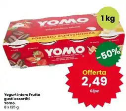 Interspar Yogurt Intero Frutta Yomo offerta