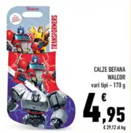 Conad City Calze befana WALCOR offerta