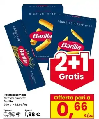 Interspar Pasta di semola Barilla offerta