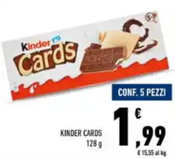 Conad City Kinder cards offerta