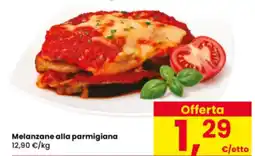 Interspar Melanzane alla parmigiana offerta
