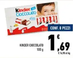 Conad City Kinder cioccolato offerta