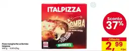 Interspar Pizza margherita La Bomba Italpizza offerta