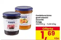 Interspar Confettura Extra gusti classici Zuegg offerta