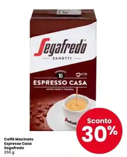 Interspar Caffè Macinato Espresso Casa Segafredo offerta