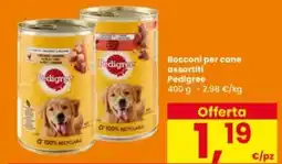 Interspar Bocconi per cane Pedigree offerta