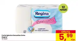 Interspar Carta igienica Sensation Extra Regina offerta