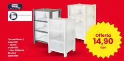 Interspar Cassettiera 3 cassetti offerta