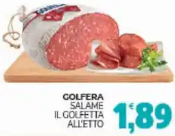 Eté Golfera salame il golfetta offerta