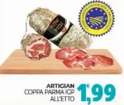 Eté Artigian coppa parma igp offerta