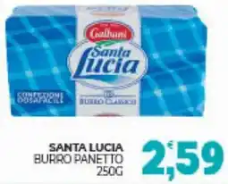 Eté Santa lucia burro panetto offerta