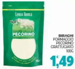 Eté Biraghi formaggio pecorino grattugiato offerta