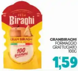 Eté Granbiraghi formaggio grattugiato offerta
