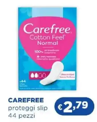 Acqua & Sapone CAREFREE proteggi slip offerta