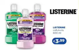 Acqua & Sapone LISTERINE collutorio offerta
