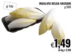 Famila Insalata belga vassoio offerta