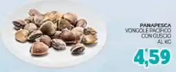 Eté Panapesca vongole pacifico con guscio offerta
