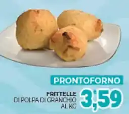 Eté Frittelle di polpa di granchio offerta