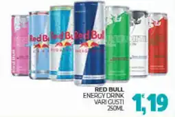 Eté Red bull energy drink offerta