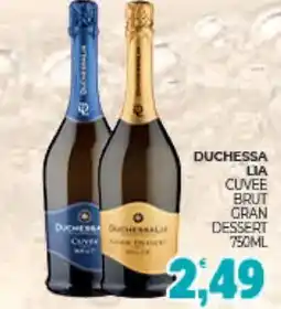 Eté Duchessa lia cuvee brut gran dessert offerta