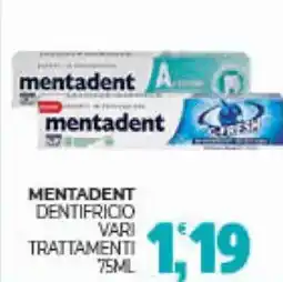 Eté Mentadent dentifricio offerta